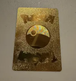 Pokemon Mewtwo GX Gold Metal Full Art Foil Card 300 Psychic Basic GX - Image 2