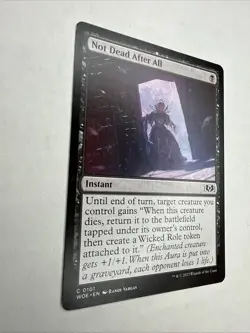 MTG Magic the Gathering Not Dead After All Wilds of Eldraine Common Card - Image 2