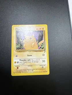 Pikachu 87/130 Base Set 2 Pokemon Card | Vintage WOTC - Image 1