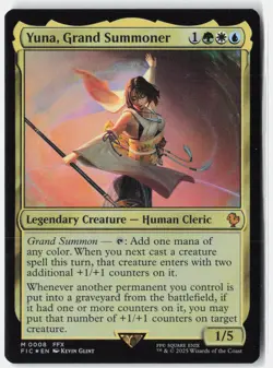 Yuna, Grand Summoner Foil M Commander: FINAL FANTASY 8 NM - Image 1