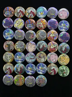 2025 Pokemon TCG S-Chinese Gem Pack Chansey Clefable Badge‌ Lot*40 AD12 - Image 1
