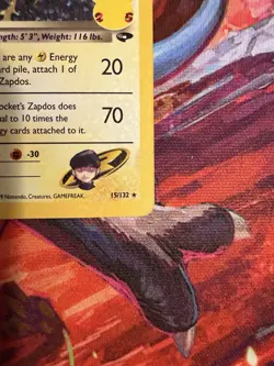 Pokemon TCG Rockets Zapdos Holo Classic Collection 15/132 Celebrations NM - Image 4