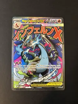 Pokemon Mega Charizard X EX 023 Me: Mega Evolution Promo Stage 2 Holo 360 HP - Image 4