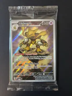 Pokemon Alakazam MEP 009 Holo Card Lot - Psychic Ability - Nintendo/Game Freak - Image 1