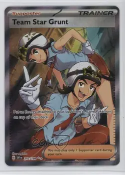 Team Star Grunt Ultra Rare Pokemon Scarlet & Violet Base Set SV1 #242 - Image 1