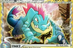 Pokemon Dragon Frontiers FERALIGATR 2/101 Holo Rare - Image 2
