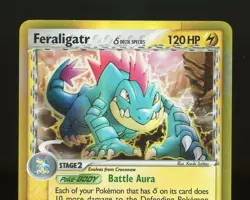 Pokemon Dragon Frontiers FERALIGATR 2/101 Holo Rare - Image 3