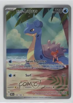 Misty's Lapras Illustration Rare Pokemon Destined Rivals (DRI) #194 - Image 1