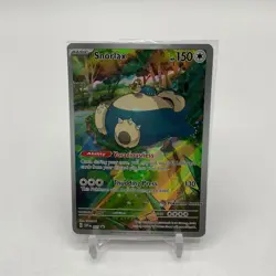 Snorlax Pokemon Scarlet & Violet Pokemon Center Promo #051 Sealed - Image 1
