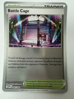 Pokemon Battle Cage 085/094 Reverse Holo Phantasmal Flames NM - Image 1