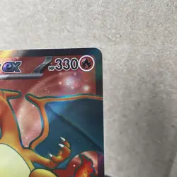 Charizard ex Full Art Super Rare Holo 185/165 SV2a 151 Japanese 2023 Pokemon NM - Image 2