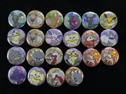 2025 Pokemon TCG S-Chinese Gem Pack Mimikyu Umbreon Badge‌ Lot*22 AD12 - Image 1