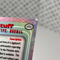 Wigglytuff #40 Topps Pokemon 1999 TV Animation Edition Blue Label FOIL LP - Image 4