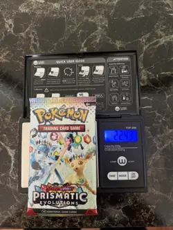 🔥1x 22.43 Gram🔥 HEAVY!! Prismatic Evolutions Pack! Sealed! PRE S&V Pokemon - Image 1