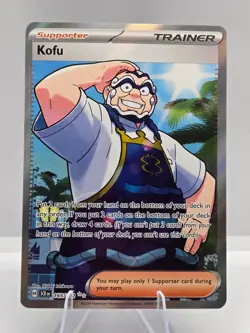 Kofu 165/142 Ultra Rare Stellar Crown Pokemon NM - Image 1