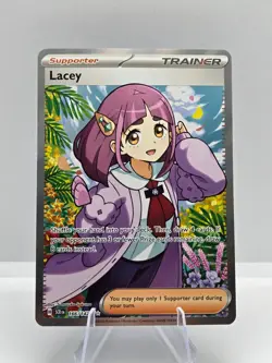 Lacey 166/142 Ultra Rare Stellar Crown Pokemon NM - Image 1