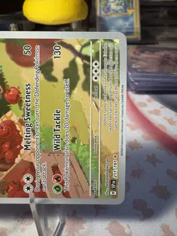 Pokemon Appletun 211/191 SV8 Surging Sparks Illustration Rare Full Art Holo - Image 4