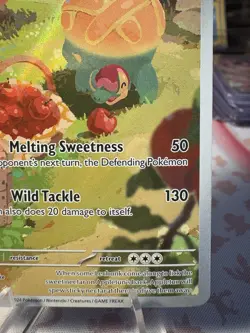 Pokemon Appletun 211/191 SV8 Surging Sparks Illustration Rare Full Art Holo - Image 5