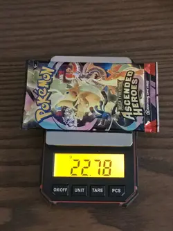 VERY HEAVY! 22.78g Pokemon TCG Ascended Heroes Booster Pack (SEALED) GOD PACKU! - Image 1