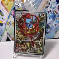 Pokemon TCG Riolu 010 ETB Promo Mega Evolutions Sealed Black Star Promo - Image 2