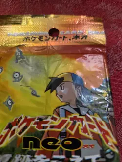 🔥🔥🔥 BAD CONDITION Pokemon Neo Discovery – Crossing The Ruins Booster Pack - Image 2