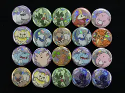 2025 Pokemon TCG S-Chinese Gem Pack Rockruff Sudowoodo Badge Lot*20 AD12 - Image 1