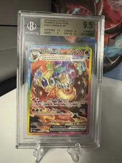 FLAREON EX SIR 2025 POKEMON SC&VI PRISMATIC EVOLUTIONS BGS 9.5 - Image 1