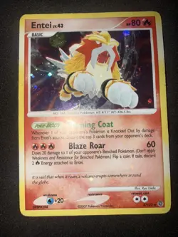 Entei - 4/132 - Holo Rare Diamond & Pearl Secret Wonders Pokemon HP - Image 4