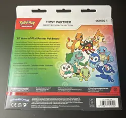 Pokemon TCG First Partner Illustration Collection Series 1 Promo Booster Box - Image 2