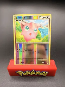 Jigglypuff - 68/123 - Common - Reverse Holo Pokemon HeartGold NM/LP-f - Image 1