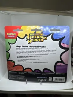 Pokemon Ascended Heroes Tech Sticker Collection Charmander New Sealed - Image 3