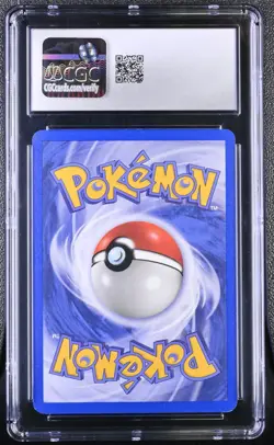 CGC 8 WOOPER REVERSE HOLO STAMP 81/109 EX TEAM ROCKET RETURNS POKEMON 2004 - Image 2