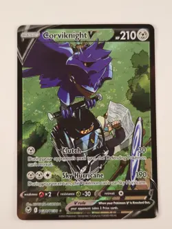 Corviknight V TG18/TG30 Silver Tempest Trainer Gallery Ultra Rare NM Pokemon TCG - Image 1