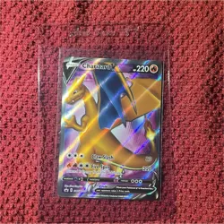 Pokemon Charizard V SWSH050 SWSH Promo Sword & Shield Holo 220 HP - Image 1