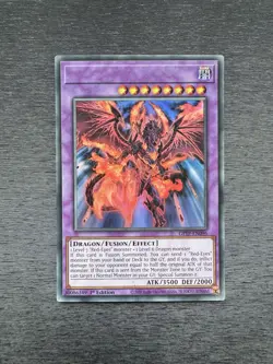 YuGiOh! Meteor Black Comet Dragon GFTP - Error Misprint No Name No Imprint NM - Image 1