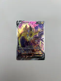 Pokemon TCG Jolteon V SWSH183 SWSH: Sword & Shield Promo Cards Holo NM - Image 1