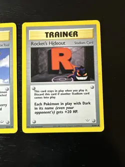 Pokemon Neo Revelation Trainer Cards 60/64 61/64 63/64 Lot Of 3! - Image 4