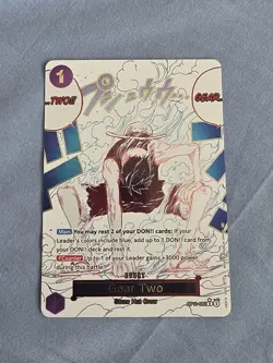 Bandai One Piece CCG Gear Two Straw Hat Crew Event Card Rare OP11-080 English - Image 2