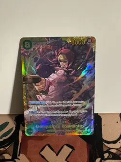 One Piece Card Game Donquixote Rosinante OP04-119 Sec - Kingdoms of Intrigue -NM - Image 1