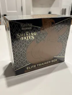 Pokemon Shining Fates Elite Trainer Box Collectors Edition Eevee 65 Cards - Image 1