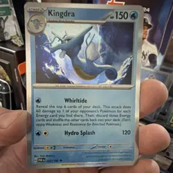 Pokemon Kingdra SV04: Paradox Rift 032/182 Rare Holo Stage 2 150 HP Card - Image 1