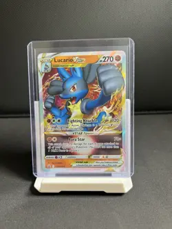 Lucario VSTAR SWSH214 SWSH: Sword & Shield Promo Cards Holo - Image 1