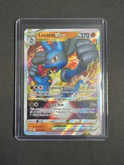 Lucario VSTAR SWSH214 SWSH: Sword & Shield Promo Cards Holo - Image 3