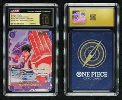 2025 One Piece Card Game: Extra - Anime 25th Collection Monkey D Luffy CGC 10 - Image 3