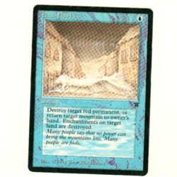 Flash Flood Legends Magic The Gathering Card - Image 1