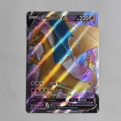 Charizard V SWSH050 Black Star Promo NM Pokemon Card – Ultra Rare - Image 1