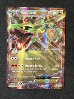 Pokemon TCG Rayquaza EX XY Promos XY73 Black Star Promo Holo Card 🔥 NM - Image 1
