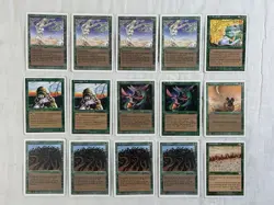 MTG Green Stompy Deck 60 Card Ready to Play Craw Wurm Bears Old School - Image 2