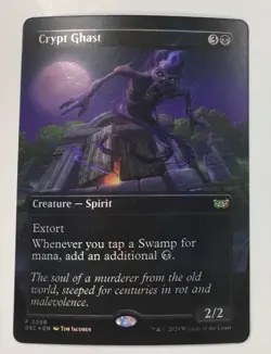 Crypt Ghast (Borderless) Commander: Duskmourn: House of Horror Foil - Image 1
