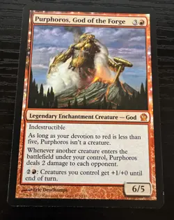 Purphoros, God of the Forge - Theros MTG Magic the Gathering - Image 1
